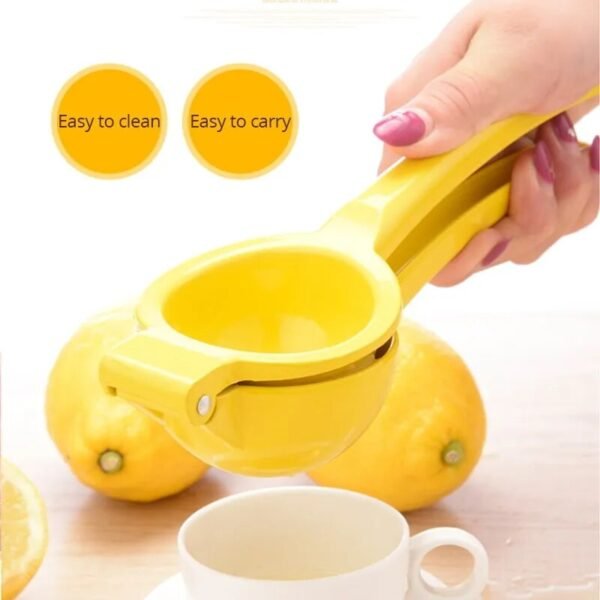 Home Manual Lemon Squeezer Aluminum Alloy Hand Pressed Orange Fruit Juicer Portable Practical Kitchen Tools Mini Blender - Image 4