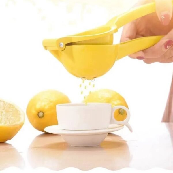 Home Manual Lemon Squeezer Aluminum Alloy Hand Pressed Orange Fruit Juicer Portable Practical Kitchen Tools Mini Blender - Image 5