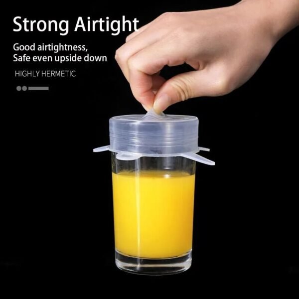Silicone Cover Stretch Lids Reusable Durable For Fresh Food Leftovers Keep Food Fresh Washable Cookware Bowl Microwave Cover - Image 3