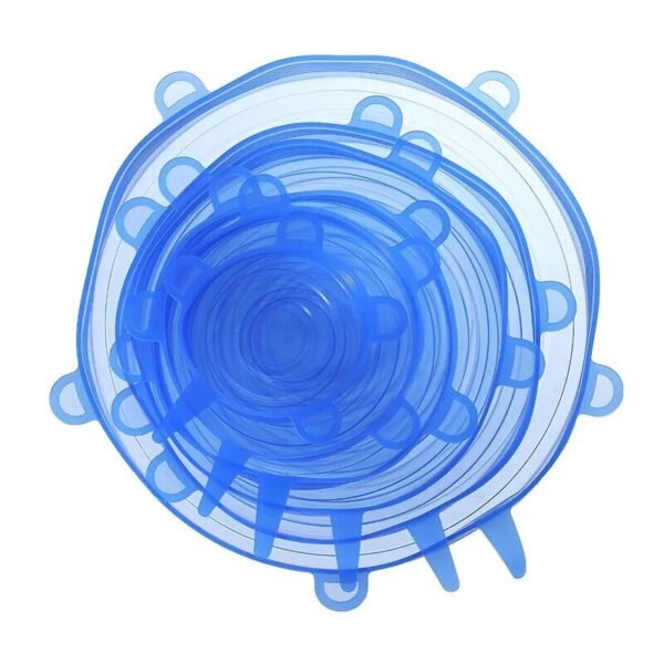 Silicone Cover Stretch Lids Reusable Durable For Fresh Food Leftovers Keep Food Fresh Washable Cookware Bowl Microwave Cover - Image 6