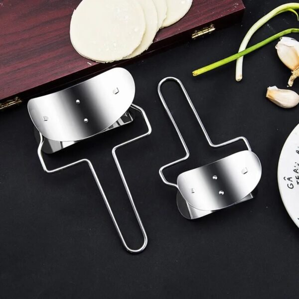 Stainless Steel Dumpling Maker Skin Dumpling Mold Empanadas Metal Dough Pressing Tool Pastry Cutters Kitchen Accessories - Image 2