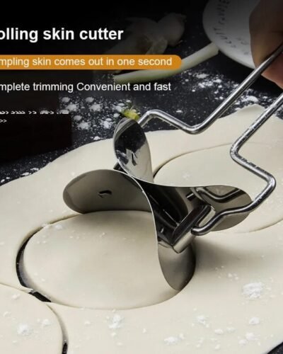 Stainless Steel Dumpling Maker Skin Dumpling Mold Empanadas Metal Dough Pressing Tool Pastry Cutters Kitchen Accessories