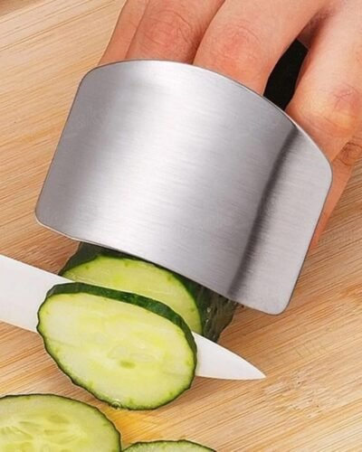 Stainless Steel Finger Guard Finger Hand Cut Hand Protector Knife Cut Finger Protection Tool Kitchen Knives & Accessories