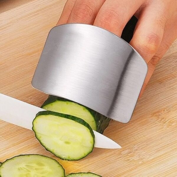 Stainless Steel Finger Guard Finger Hand Cut Hand Protector Knife Cut Finger Protection Tool Kitchen Knives & Accessories