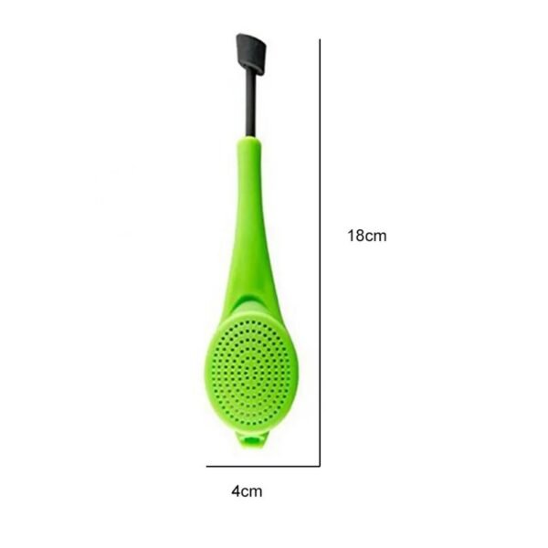 Tea Infuser Built-in plunger Healthy Intense Flavor Reusable Tea bag Plastic Tea&Coffee Strainer Measure Swirl Steep Stir&Press - Image 5