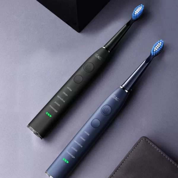 Seago Electric Sonic Toothbrush USB Rechargeable Adult 360 Days Long Battery Life with 4 Replacement Heads Gift SG-575 - Image 5