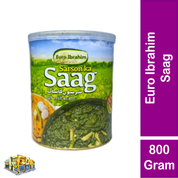 Euro Ibrahim Saag 800 Gram Pack
