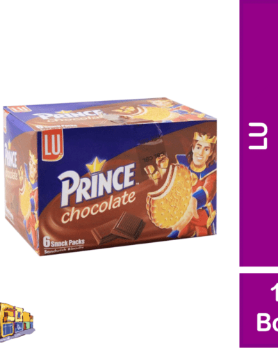 LU Prince Chocolate Biscuit 6 Pcs Box – Rich Creamy Chocolate Filling in Every Bite