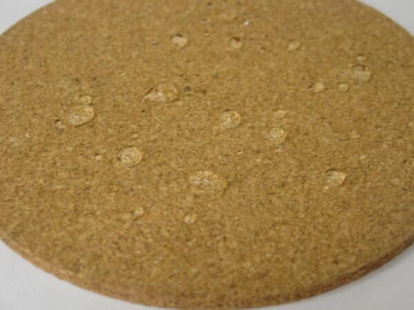 24 Piece Natural Cork Coasters - Image 3
