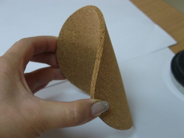 24 Piece Natural Cork Coasters - Image 2