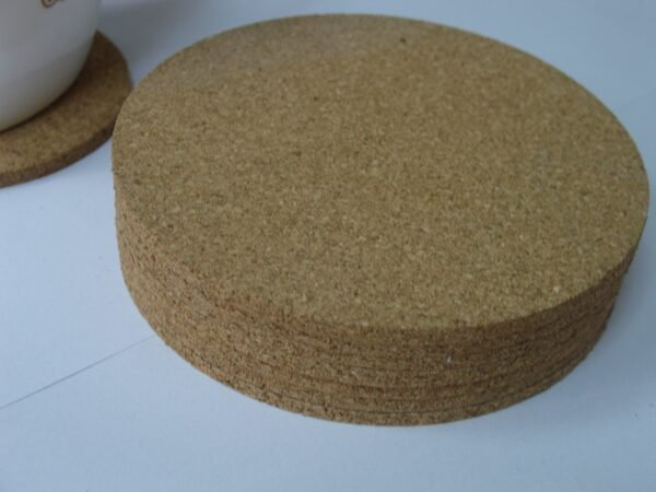 24 Piece Natural Cork Coasters - Image 4