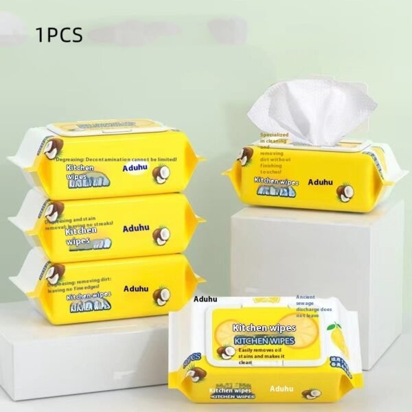 Household Kitchen Cleaning Wipes - Image 2